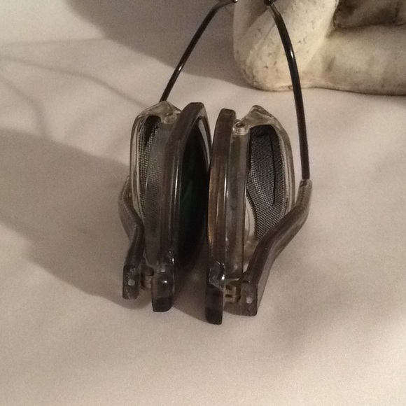 STEAMPUNK STYLE Vintage Folding Welders Goggles - Picture 6 of 13